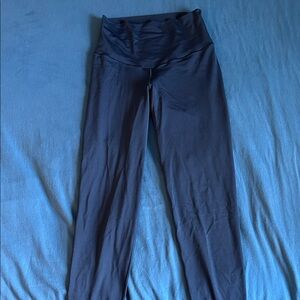 High-Waisted Navy Leggings